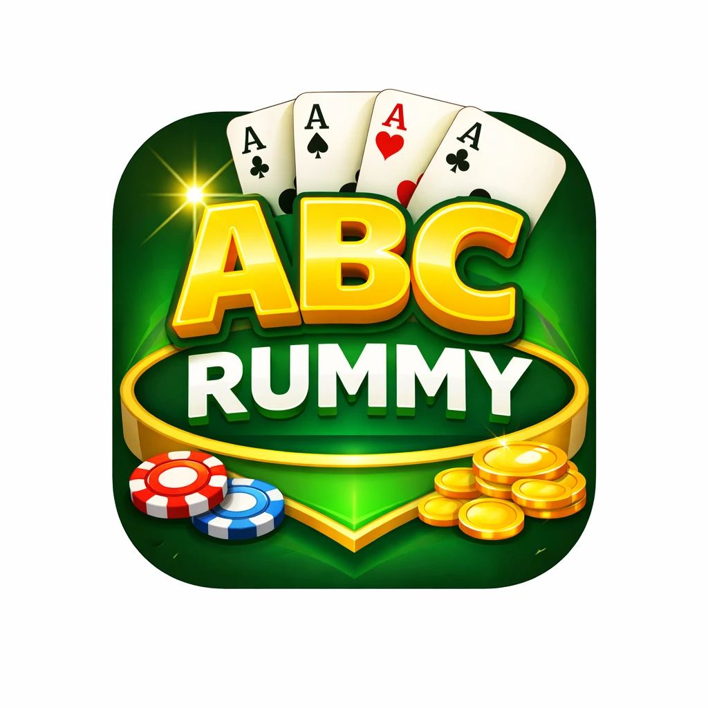 Abc Rummy earning app logo, yono earning app India, real money earning app