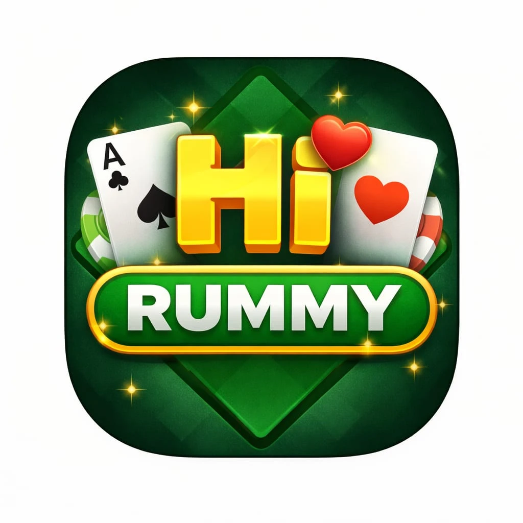 Hi Rummy earning app logo, yono earning app India, real money earning app
