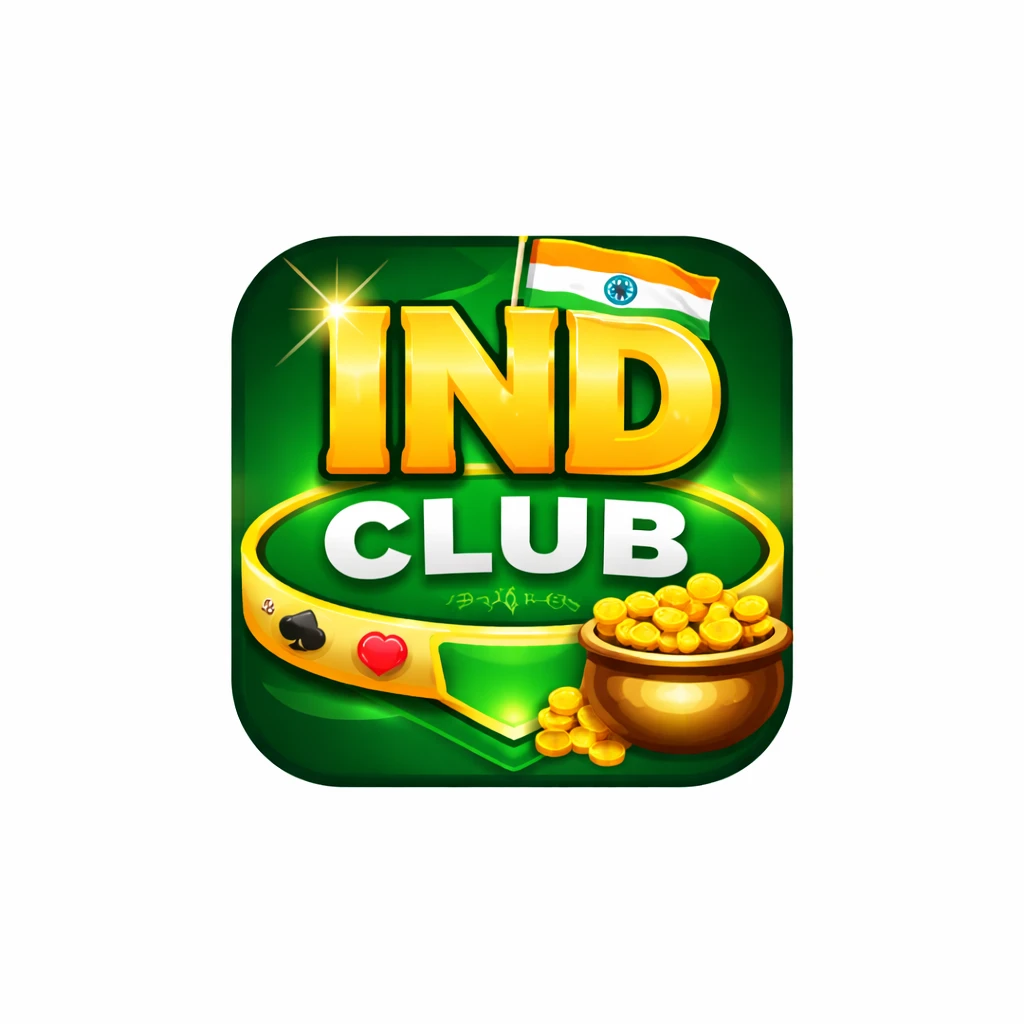 Ind Club earning app logo, yono earning app India, real money earning app
