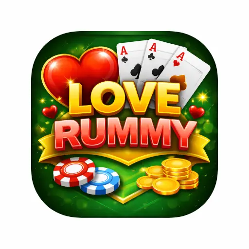Love Rummy earning app logo, yono earning app India, real money earning app