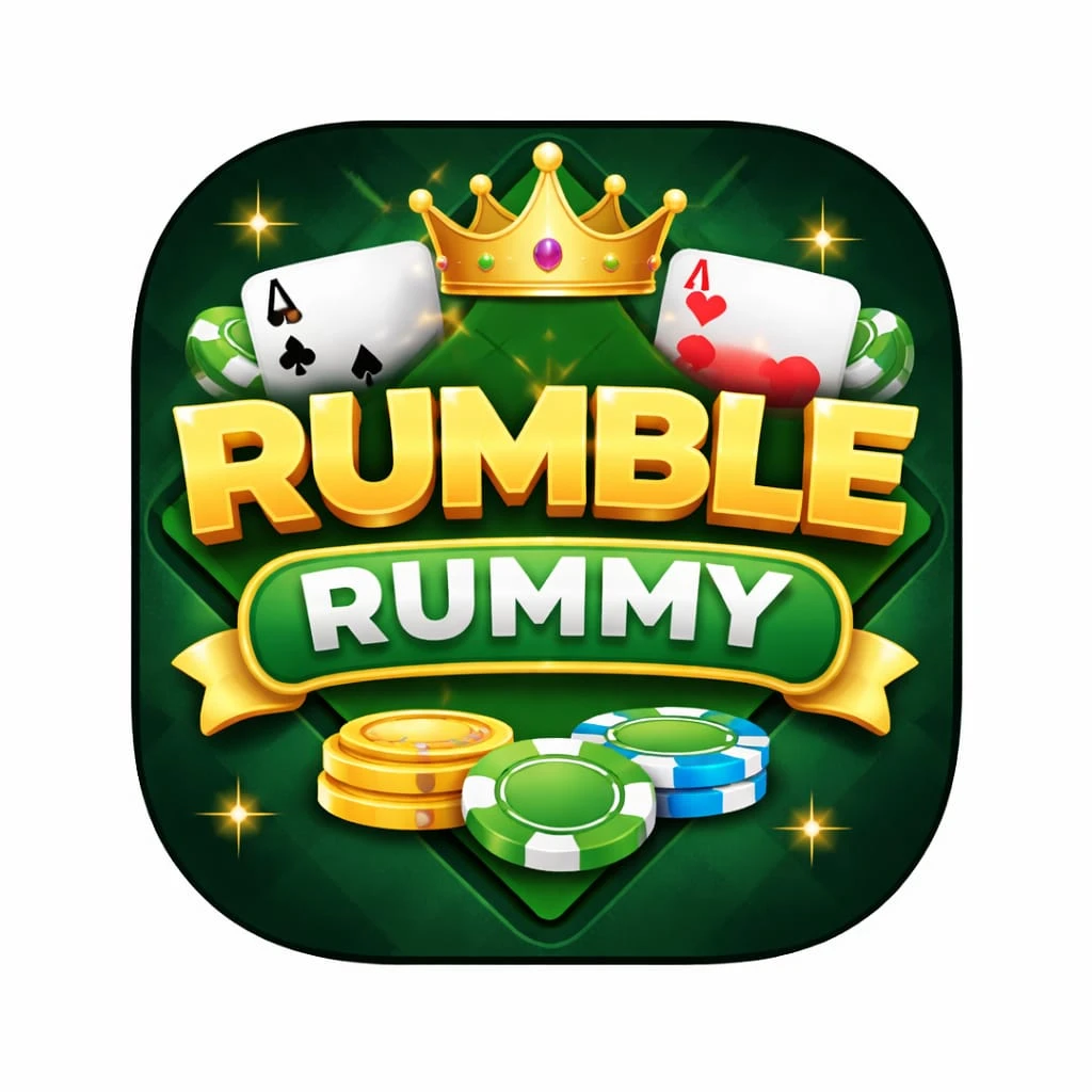 Rumble Rummy earning app logo, yono earning app India, real money earning app