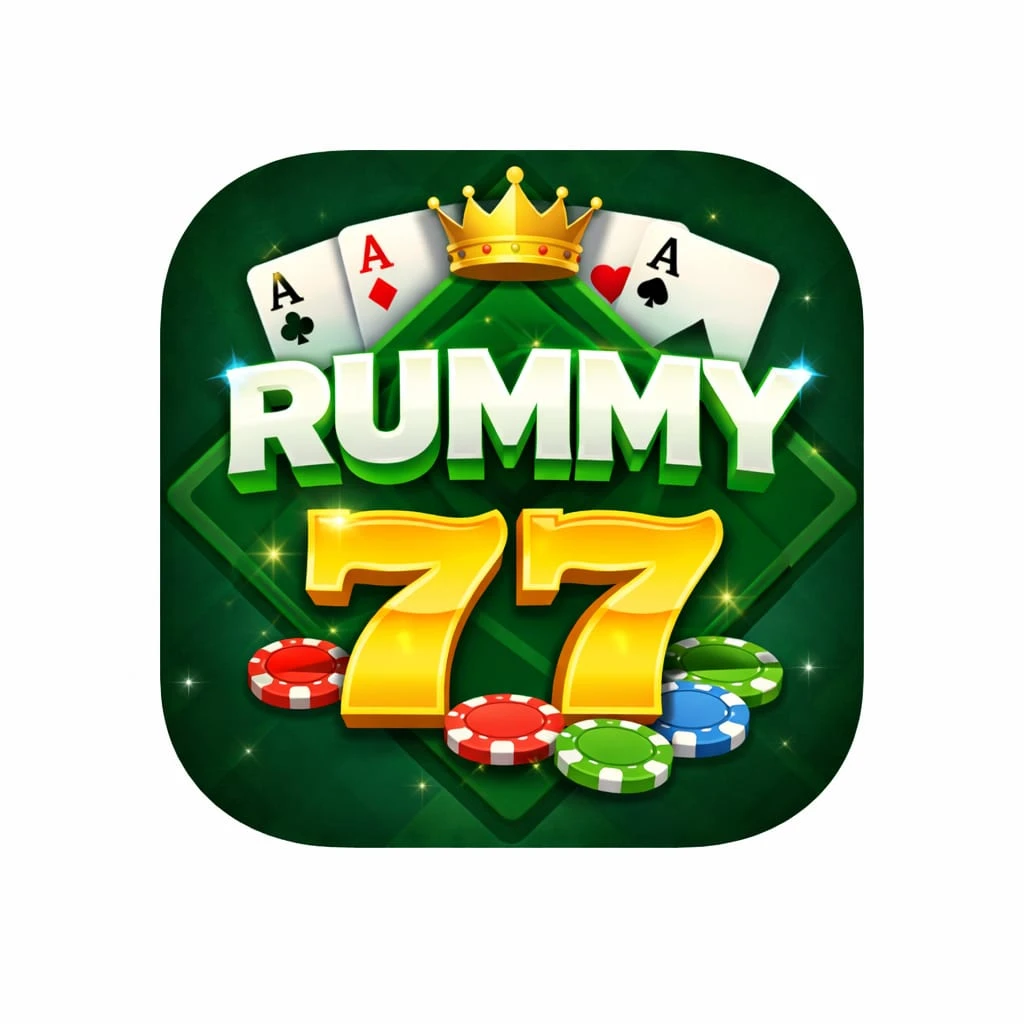 Rummy77 earning app logo, yono earning app India, real money earning app