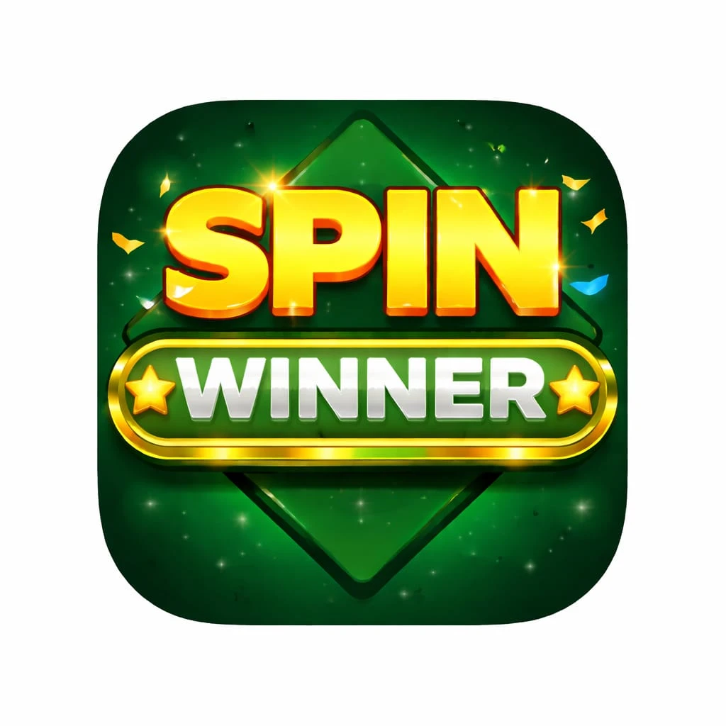 Spin Winner earning app logo, yono earning app India, real money earning app